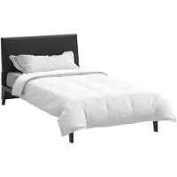 vidaXL 2-in-1 Dekbedovertrek Wit 140 x 220 cm Veer