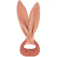 Kaloo Lapinoo – Bijtring Konijn - Terracotta kleur
