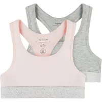 Name it BH grijs gemêleerd / pastelroze / zilver