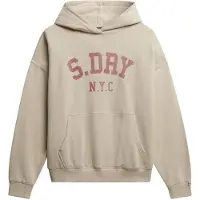 Superdry Sweatshirt 'Athletic Essentials' beige / bourgogne