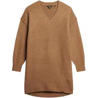 Superdry V Jumper Korte Jurk Met Lange Mouwen