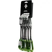 Black Diamond - Klimsetjes - Litewire Quickpack 12 cm Envy Green voor Unisex - Groen