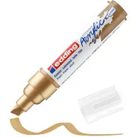 Edding Acrylic marker breed rijkgoud 5 stuks