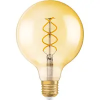 Osram LED lamp E27 | Globe G125 | Vintage 1906 | Filament | Helder | 2000K | Dimbaar | 4W (28W)
