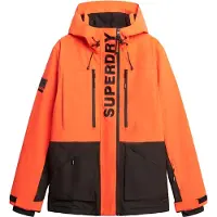 Superdry Sportjas 'Ultimate Freestyle' oranje / zwart