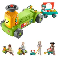 Fisher Price Jeu d'éveil Fisher-Price Mon Tracteur de la Ferme 4 en 1