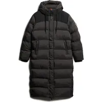 Superdry Wintermantel antraciet / zwart