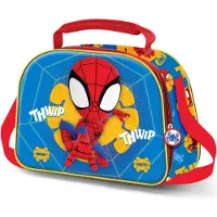 KARACTERMANIA Spiderman 3d Web Out 20x26x10 Cm Lunchzak