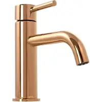 REA - Wastafelkraan Lungo Copper Low - 9,5 x 5 x 16,5 cm