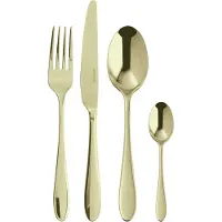 Sambonet Bestekset Velvet PVD Champagne (24-Delig)