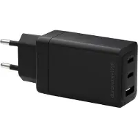 dbramante1928 Re-charge Oplader 2x USB-C 65W en USB-A 18W - Zwart