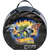 Klein toys - Hot wheels monster truck - verzamelkoffer voor 7 auto's