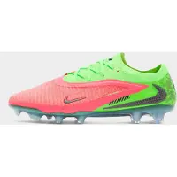 Nike Phantom 6 Low Haaland Elite Gras Voetbalschoenen (FG) Felgroen Rood Zwart