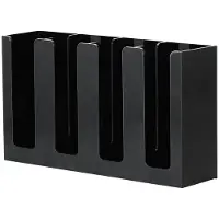 Typecat Koffiekopjes- en Dekselorganizer Dispenser voor Papieren Bekerhouders, 4 Vakken