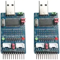 Melitt 2X CH341A USB Naar I2C / IIC / SPI / UART / TTL / ISP Adapter EPP /MEM Parallelle Poortconverter