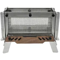 Typecat Buiten Camping Wierookbrander Houtkachel Aromatherapie Houder Roestvrijstalen Houtskoolkachel voor Thuis Bureau