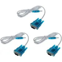 Melitt 3X DB9 Computerdatakabel DB9 9-Pins VGA Vrouwelijke Kabel USB Naar R232 Interface Datakabel