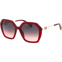 Marc Jacobs grijze lens rode zonnebril