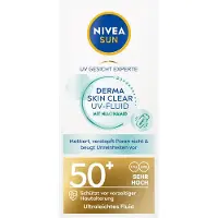 Nivea UV Gesicht Experte Derma Skin Clear UV-Fluid LSF 50+ Zonnegel 40 ml