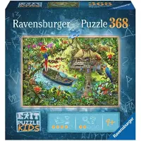 Ravensburger EXIT Puzzle Kids: De Jungle-expeditie, , 12924