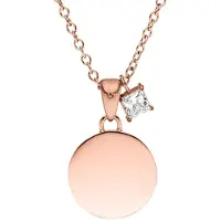 Purelei Ketting 'Poetic' rose-goud / wit