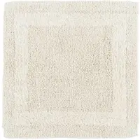Homescapes douchemat crème 50x50 cm gemaakt van 100% katoen