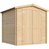 Timbela M343C1+M343G - Houten tuinhuis - 3,53 m² - 206x216xH224 cm - met vloer