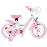 Volare Hello Kitty Kinderfiets - Meisjes - 14 inch - Roze - Twee handremmen