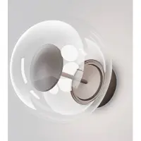 Maytoni Wandlamp buiten Velora, bruin / roest, Aluminium, Modern, Wandlamp buiten