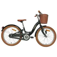 Volare Ashley Kinderfiets - Meisjes - 24 inch - Zwart