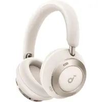 Soundcore Space One Pro Over-ear Draadloze Hoofdtelefoon Met Noise-cancelling Wit