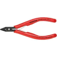 Knipex Zijsnijtang elektronica met afkanting 125mm