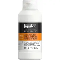 LIQUITEX Proffessional 126608 Hoogglans Vernis 237 ml – Acrylvernis High Gloss | UV-bescherming | Vergeelt niet | Voor acrylverf - High Gloss Vernis