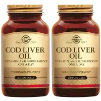 Solgar Cod Liver Oil Levertraan 2x250 St Capsules