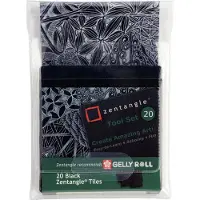 Sakura Fineliner Sakura Zentangle tiles 20delig zwart