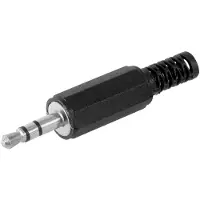 Goobay 3.5 mm jack plug | M | (Stereo, Trekontlasting, 3-polig)