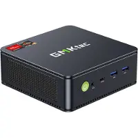 GMKtec M5 Ultra Mini PC – AMD Ryzen 7 7730U – 16GB DDR4 – 512GB SSD – Triple 4K/8K Display – Dual LAN 2.5G – WiFi 6E – Bluetooth 5.2 – Windows 11 Pro – Ultra Compact Mini Computer