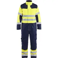 Blakläder 6379-1514 Multinorm Overall High Vis Geel/Marineblauw maat C54 heren