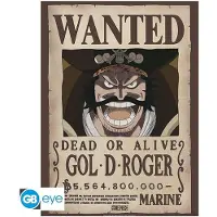 GB eye Poster One Piece - Wanted Gol ,D, Roger 61x91,5cm