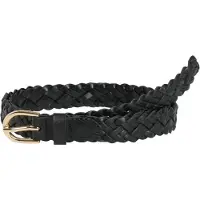Pieces Riem 'Avery' zwart
