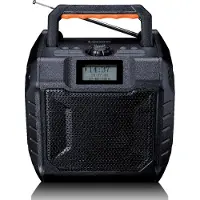 Lenco ODR-160GY - Krachtige draagbare outdoor DAB+/FM radio met Bluetooth - IPX5 waterbestendig - Bouwradio - Grijs