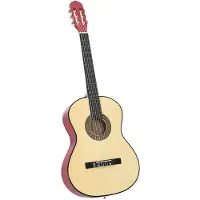 vidaXL Gitaar klassiek beginner kinderen 1/2 34" lindenhout