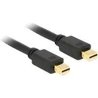 DeLOCK Mini DisplayPort Kabel - Verguld - Mini DisplayPort Stekker naar Mini