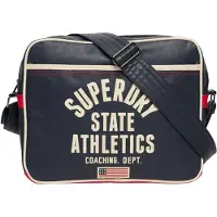 Superdry Schoudertas 'Retro Alumni' beige / marine