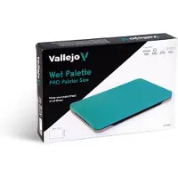 Vallejo Hobbyverf - B90001 Wet Palette Pro Painter met 2 Hyrdratiesponzen en 30 Vasthoudend Papier - A5 Formaat Verf set