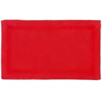 Homescapes XXL badmat rood 70x120 cm gemaakt van 100% katoen