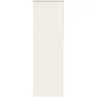 vidaXL Rolgordijn verduisterend gebroken wit 85x230 cm stofbreedte