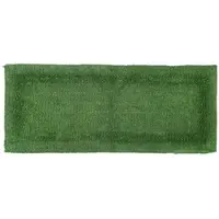 Homescapes badloper varengroen 40x100 cm gemaakt van 100% katoen