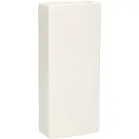 Gerimport Waterverdamper - wit - keramiek - 400 ml - radiatorbak luchtbevochtiger - 7,4 x 17,7 cm
