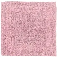 Homescapes douchemat roze 50x50 cm gemaakt van 100% katoen